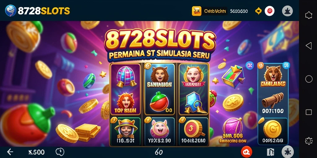 Tampilan grafis menarik dari permainan slot dalam 8728SLOTS.