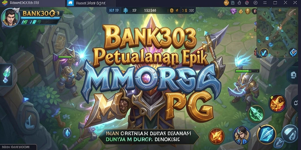 Gameplay seru dan mendalam dari BANK303 dalam dunia MMORPG.
