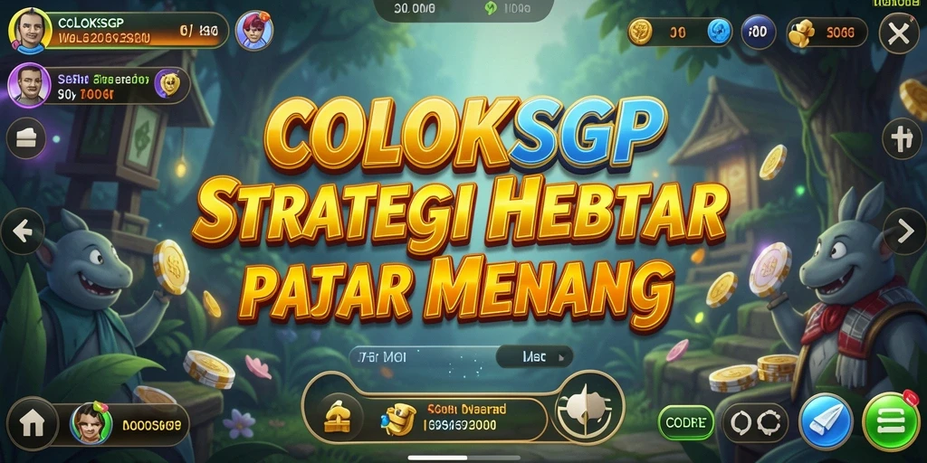 Tampilan gameplay COLOKSGP yang memukau dengan aksi strategi yang seru.