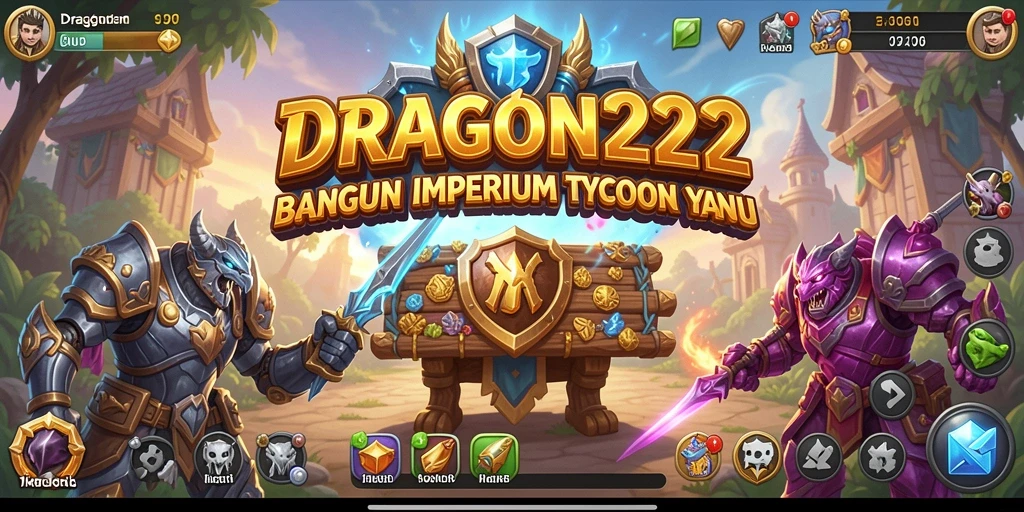 Tampilan gameplay seru dalam DRAGON222 yang menunjukkan pengelolaan bisnis.