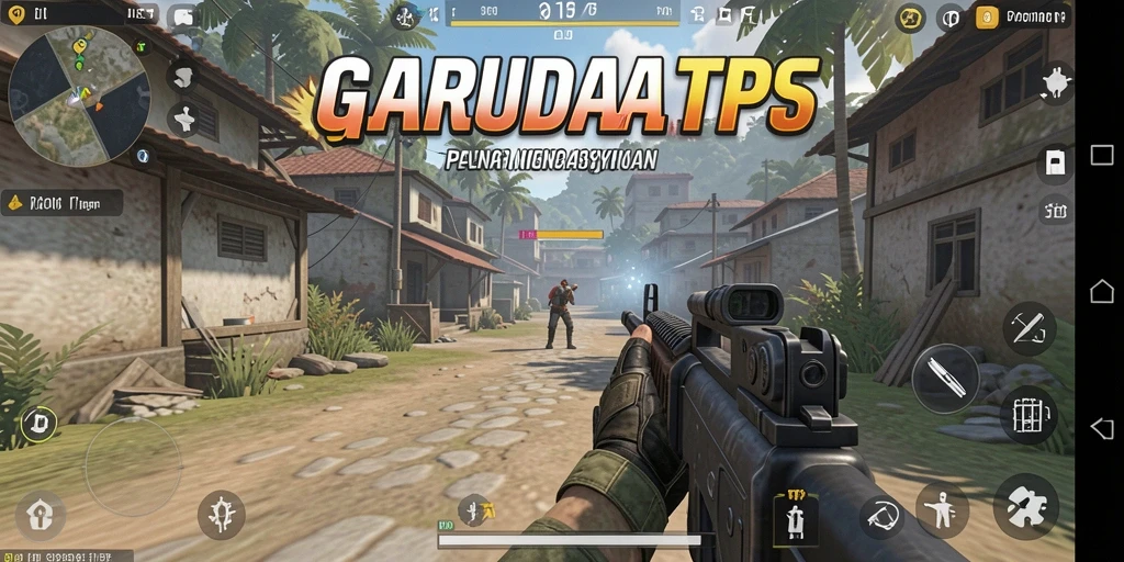 Screenshot utama GARUDA365 menampilkan aksi seru dari gameplay TPS.