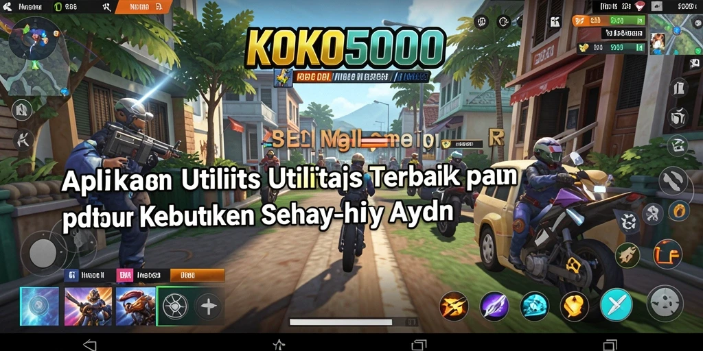 Tampilan antarmuka KOKO5000 yang modern dan fungsional.