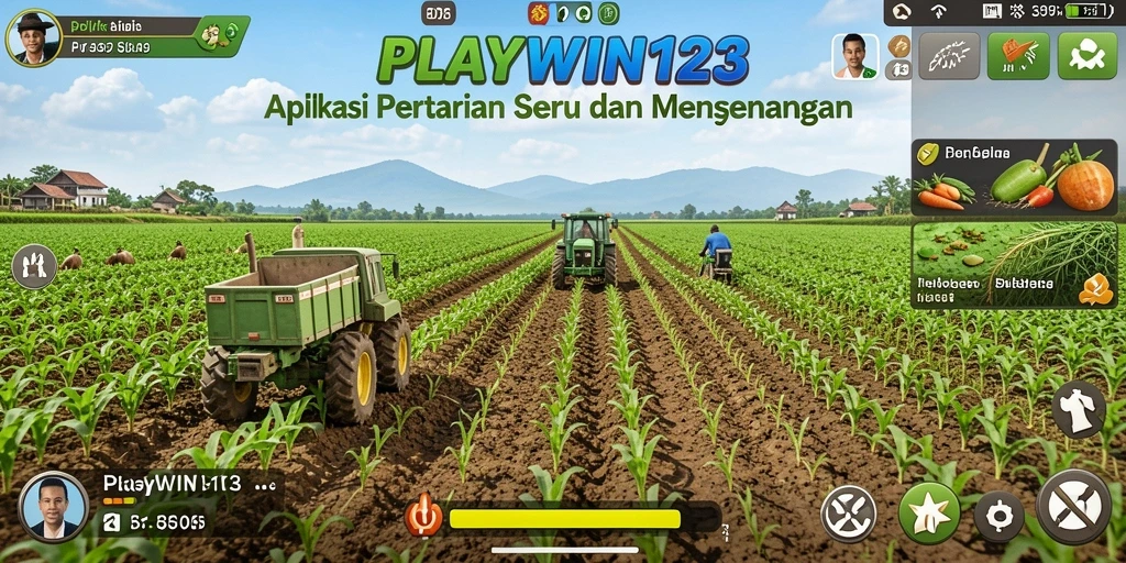 Tampilan gameplay dinamis dan menarik di PLAYWIN123.