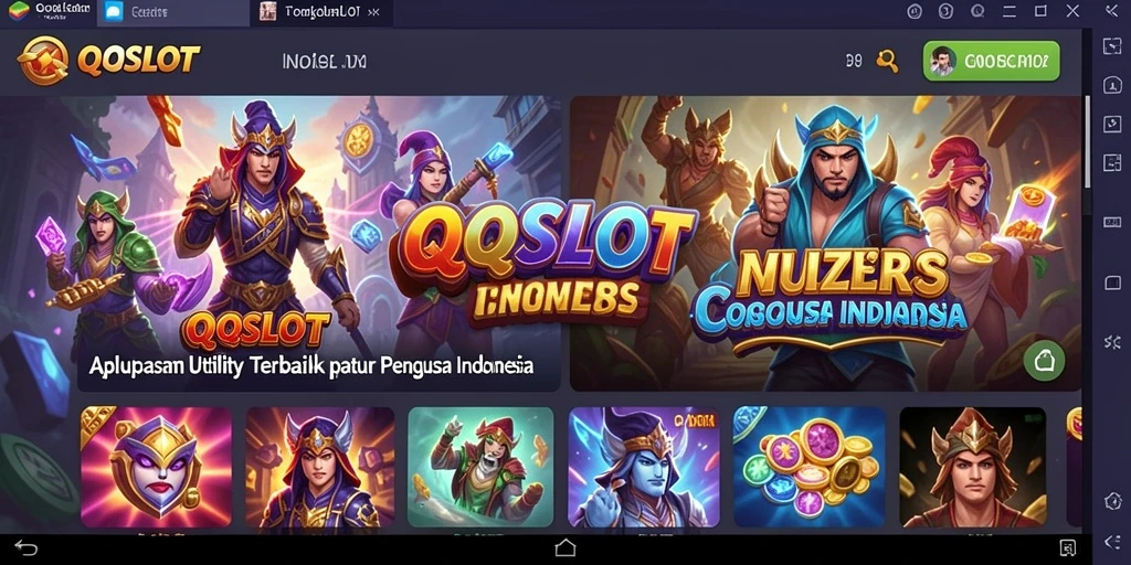 Tampilan intuitif dan fitur lengkap dari QQSLOT yang memudahkan pengguna.
