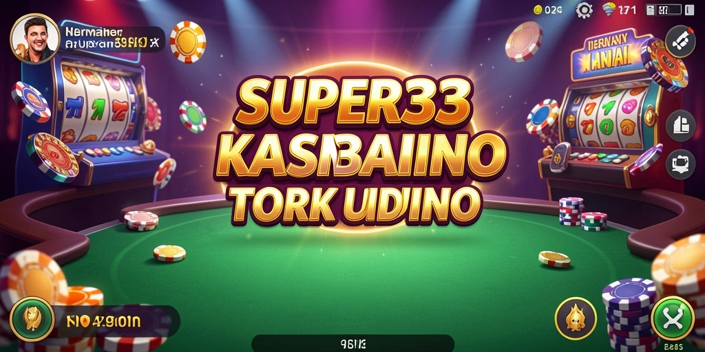 Tampilan gameplay kasino yang menarik dan interaktif di SUPER33.