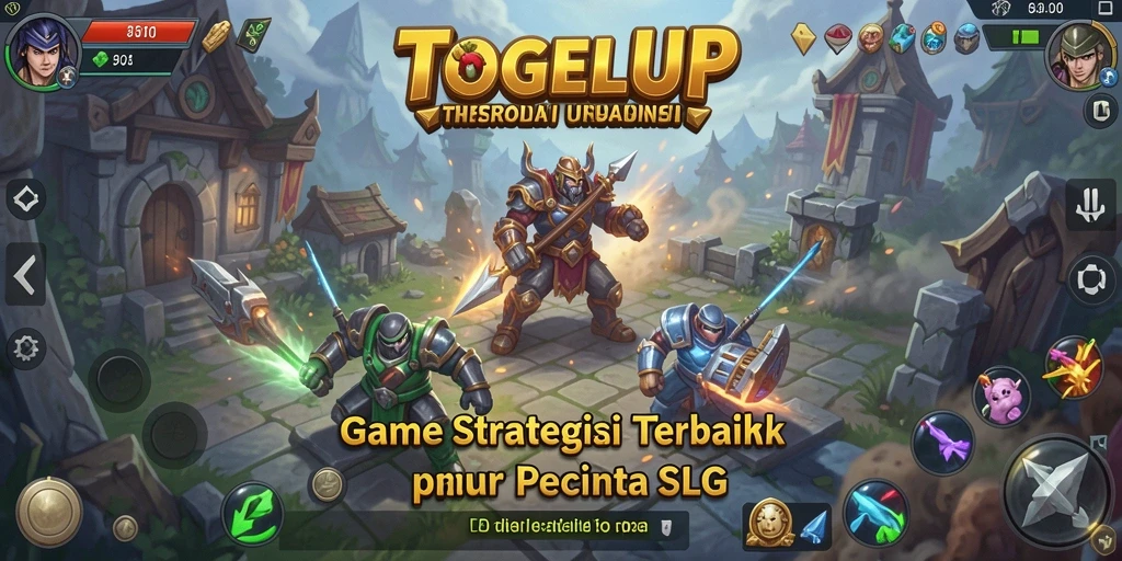 Tampilan gameplay TOGELUP dengan elemen strategis yang menarik.