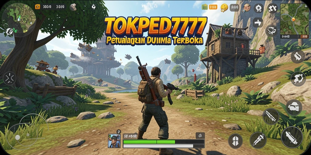 Tampilan manis dari gameplay seru di dunia terbuka TOKPED777.
